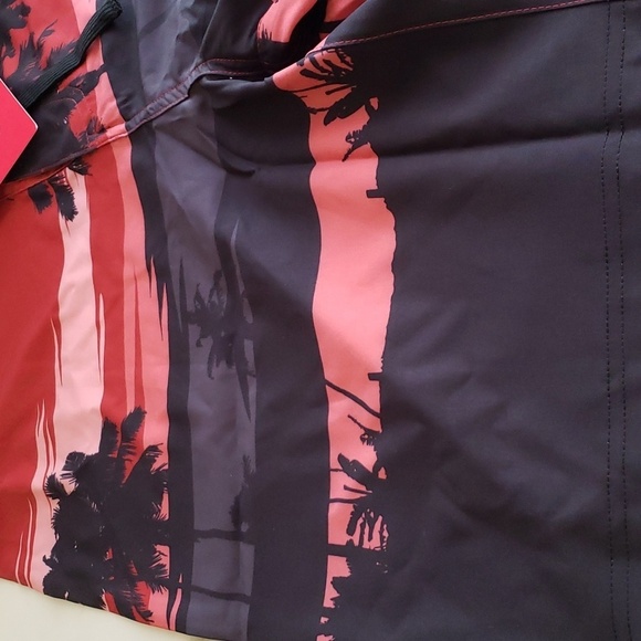 FOCO Men's Oklahoma Sooners Team Logo Sunset Swim Boardshorts Size L - Picture 5 of 9